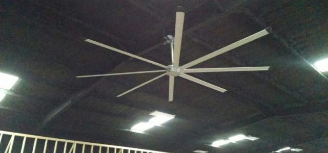 Big Ass Ceiling Fan Install